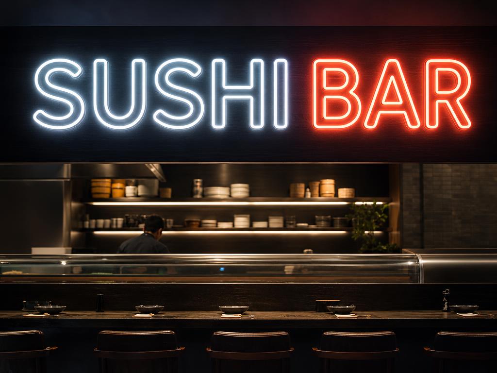 “Sushi Bar” Neon Sign